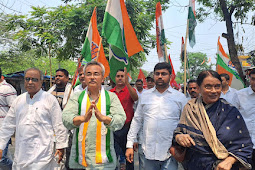 Time to end politics of lies, corruption : Munish Tamang, campaigns in Siliguri Regulated Market