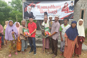 Rachmat Hidayat Bagikan 250 Paket Sembako Ramadan 
