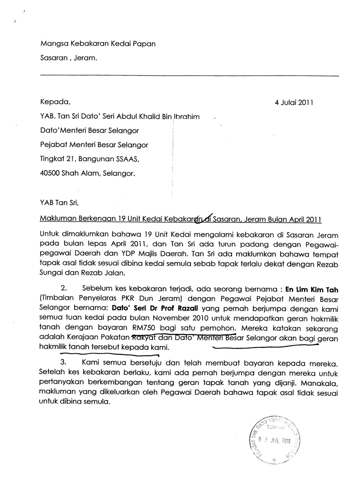 Contoh Surat Rasmi Perletakan Jawatan Sebagai Pengawas 