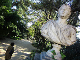 Pedralbes gardens in Barcelona