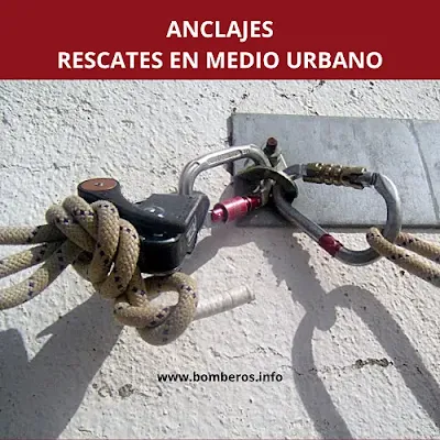 Rescate urbano anclajes