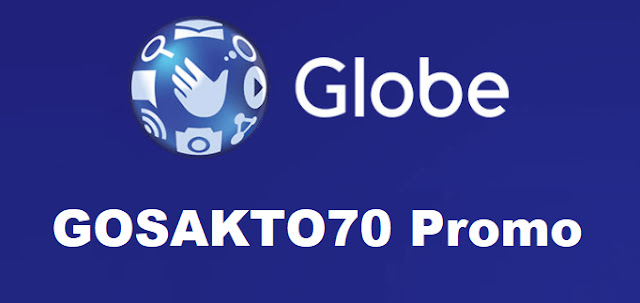 Globe GOSAKTO70 promo