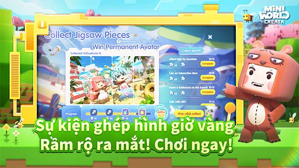 Tải game Mini World:CREATA VN APK - Phiên bản dành cho người Việt Nam a1