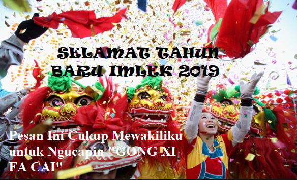 20+ Gambar Kartu Ucapan Tahun Baru Imlek Gong Xi Fa Cai 