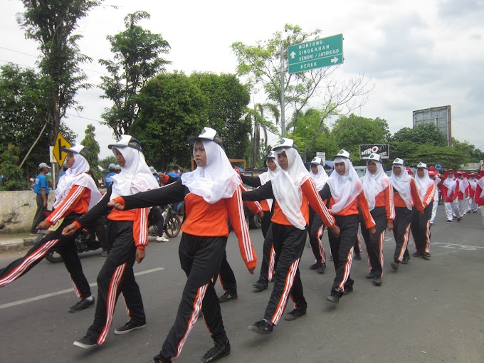 Gerakjalan Agustusan 2016 MA Salafiyah Merakurak