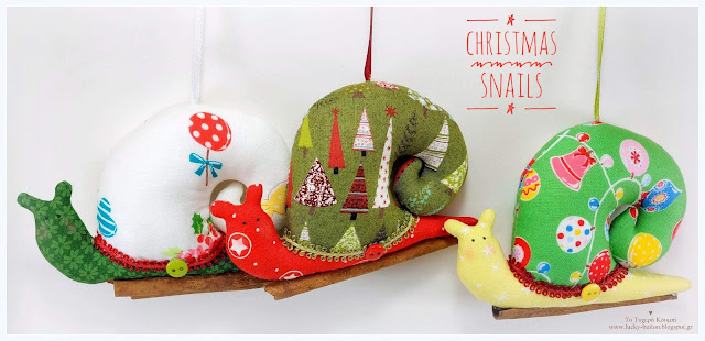 "Christmas snails"