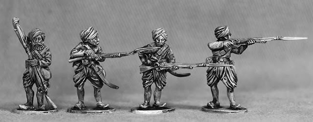 Empress Miniatures: New Iron Duke Bengal Native Infantry Miniatures
