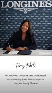 Well done! Terry Pheto bags manage Longines