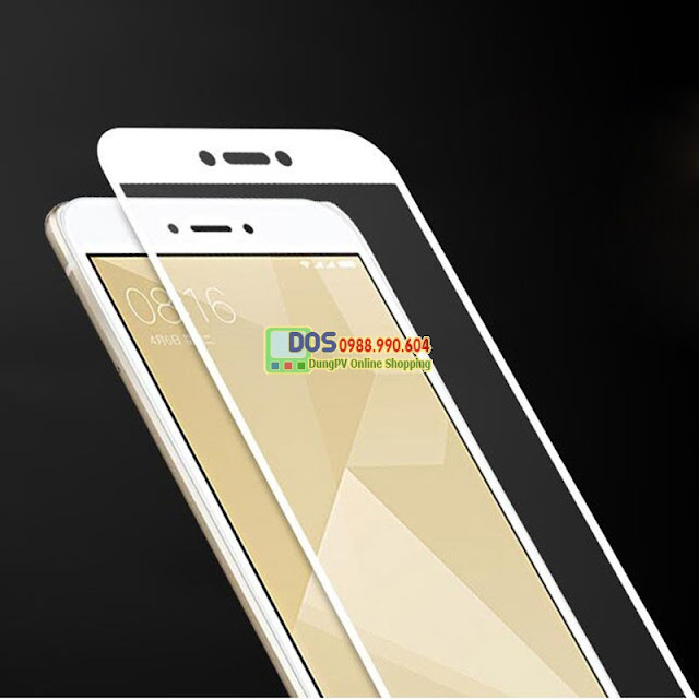 Kính cường lực xiaomi redmi 4x cho máy màn hình cong 