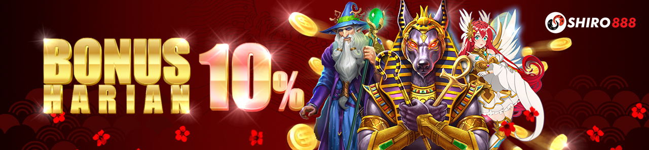 BONUS HARIAN 10%