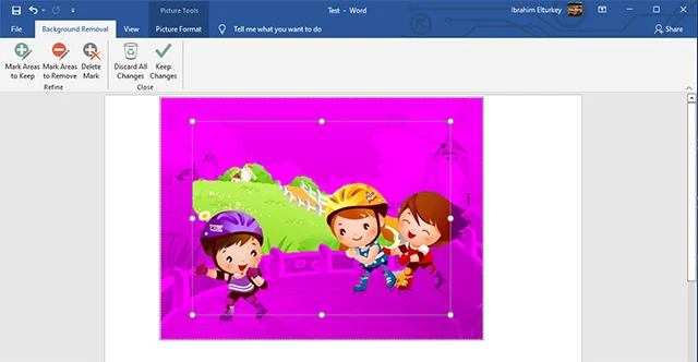 أسهل طريقة لإزالة الخلفية من الصور بواسطة مايكروسوفت وورد