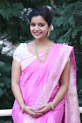 Swathi Dazzling in Pink saree-thumbnail-35