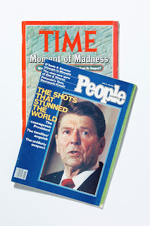 The assassination attempt on Ronald Reagan