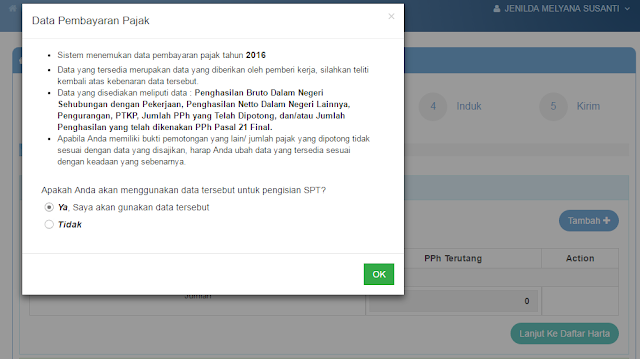 Daftar dan Lapor SPT Online E-Filing - Blogging is Cool 