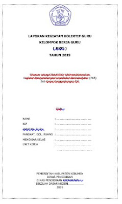 Contoh Laporan KKG Materi Model Dan Metode Pembelajaran Kelas 6 SD MI (Lampiran Berkas Pengajuan DUPAK Tahunan Dan KP)