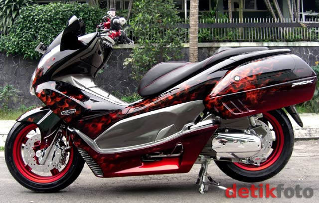  MODIFIKASI HONDA PCX Indonesiadalamtulisan Terbaru 2014