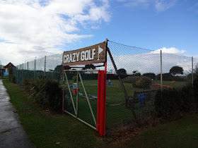 The Crazy Golf course on Southsea Common