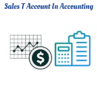 Sales T Account Or Ledger Account In Accounting