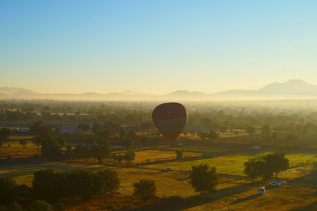 teotihuacán desde las alturas