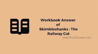 Workbook Answers Of Skimbleshanks : The Railway Cat