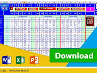 Download Aplikasi Jadwal pelajaran SMP Microsoft Excel Gratis TP 2016/2017