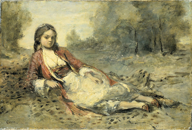 Algérienne (1871-1873) par Camille Corot