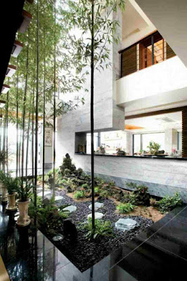 Desain taman rumah minimalis lahan sempit