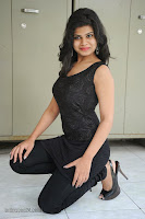 Actress Alekya Hot Photoshoot in Black web.filmyfi.com