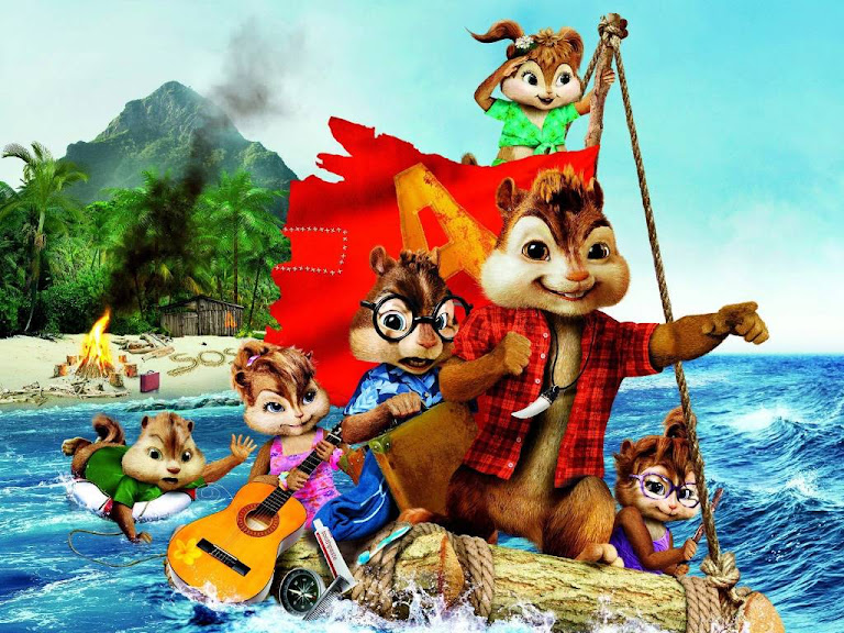 Alvin and Chipmunk Chipwrecked Normal Resolution HD Wallpaper 5