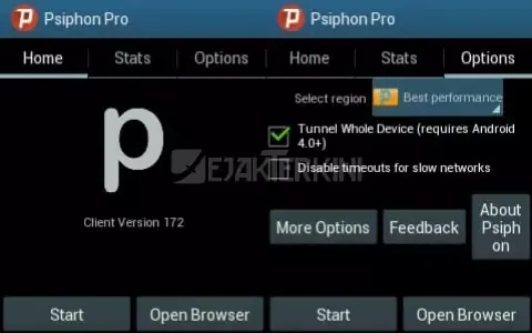 setting psiphon kartu axis