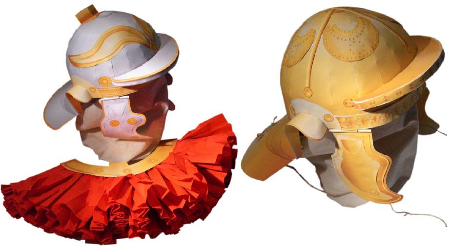 Roman Helmet Papercrafts