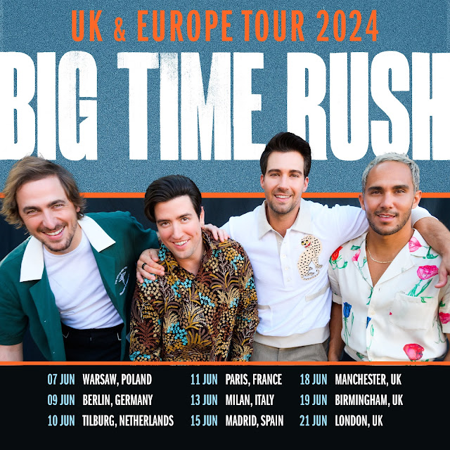 Big Time Rush UK & Europe Tour 2024