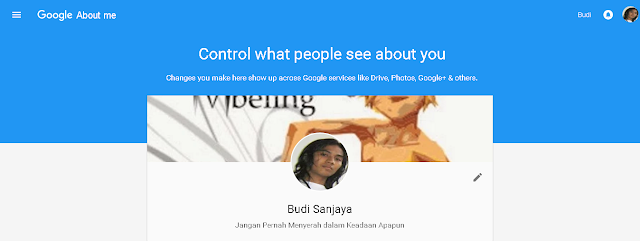 Google About me Halaman Pengganti Google+ Profile