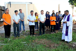 Pemberkatan Tiang Pancang Gedung Pasturan