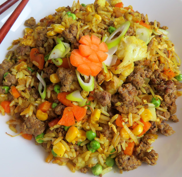 Curried Beef Fried Rice