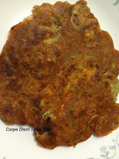 Heerekayi Dosa,Ridge Gourd Dosa,
