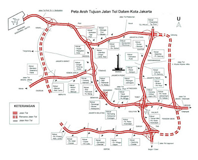  Jakarta  Travel Guide Get Jakarta  Freeway Map
