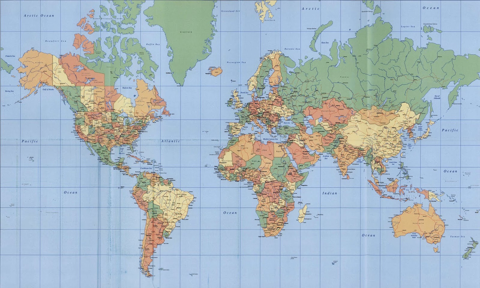 Peta Dunia  Paling Jelas high resolution Altovart Blog