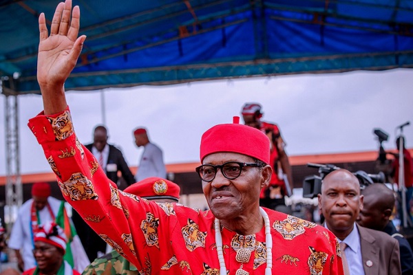Buhari arrives Imo for State visit