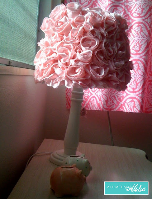 Roses lamp DIY