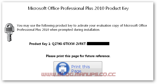 Serial v lido para Office 2010 - Misturando Coisas