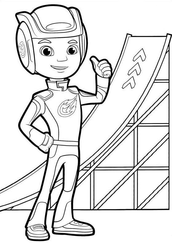 cartoon coloring pages