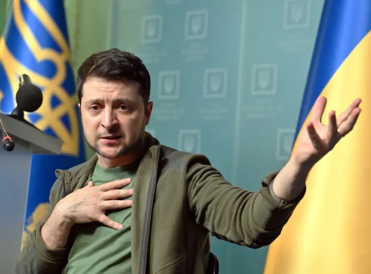 Volodymyr Zelenskyy said European countries that buy Russian energy are generating "money out of blood."