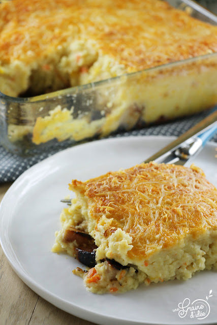 Hachis Parmentier Boudin Blanc Pommes de terre Carottes Oignons Recette Facile Rapide 