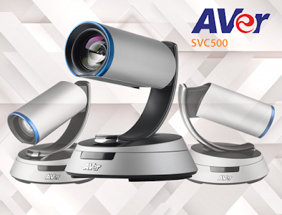 Camera hội nghị trực tuyến AVer SVC500 có khả năng zoom 18X