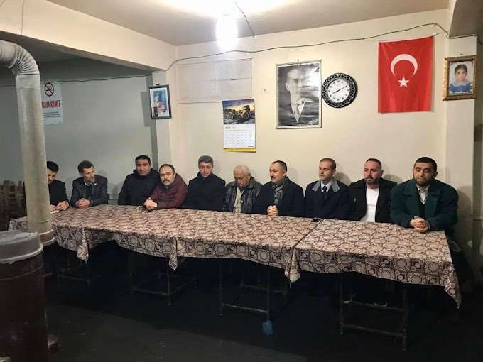 Bozkır Mahalle Ziyaretlerinde Sazlı Mahallesi Ziyaret edildi.