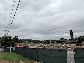 a pile of rubble October 7, 2018