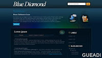 Blue Falcon Blogger Templates