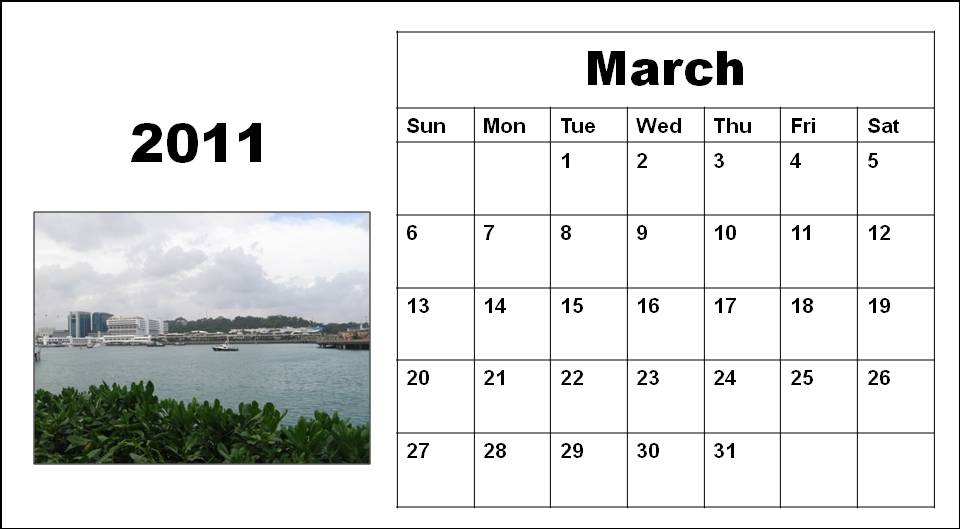 calendar 2011 march template. calendar march 2011 template.