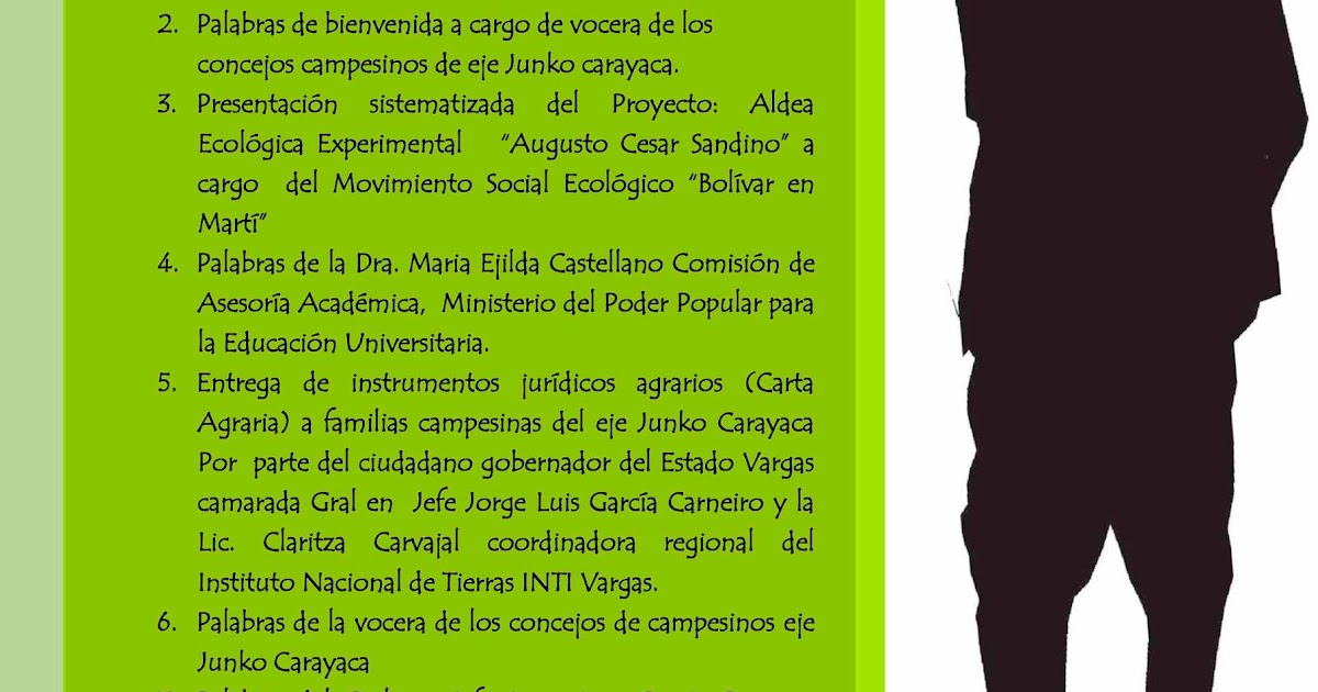 Aldea Agroecológica Experimental "Augusto César Sandino 